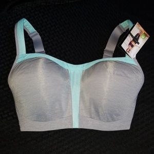 NWT Le Mystere High Impact Sports Bra 32DDD/F